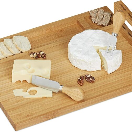 Planche à fromage avec couteaux 🧀