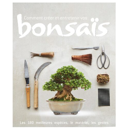 Sélection de livres autour des bonsaïs