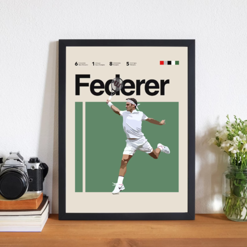 affiche Federer