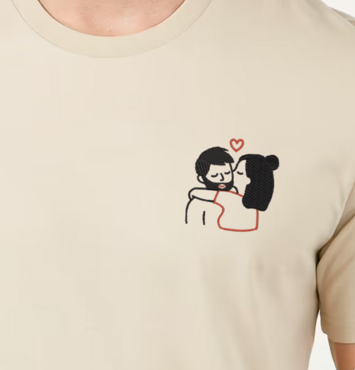 Mr T Shirt couple